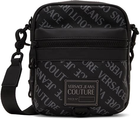 versace jeans couture logo messenger bag|versace jeans couture women bags.